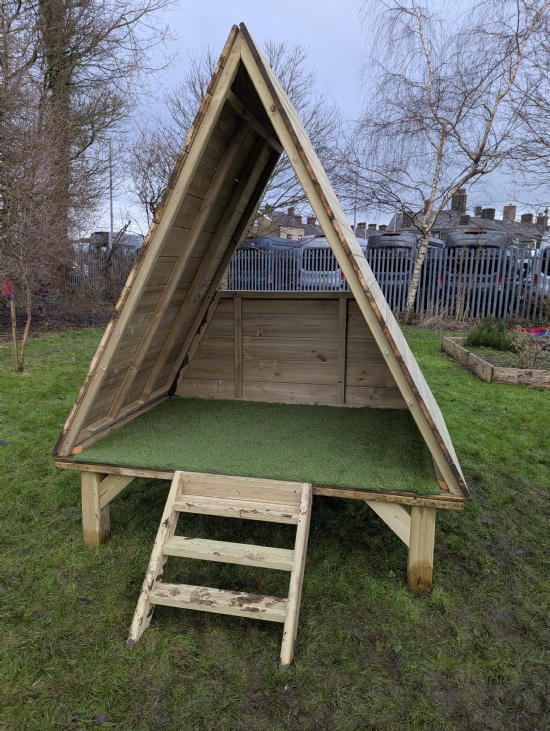 Park Explorers have a new TeePee