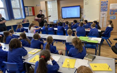 Songwriter and Historian Visit to 6F